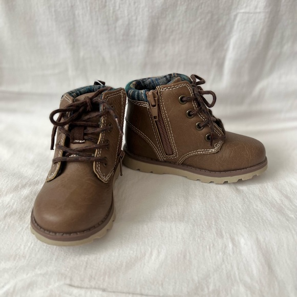 Carter's Other - Carter’s Toddler Boys Boots, Brown, Size 7 US / 23 EU